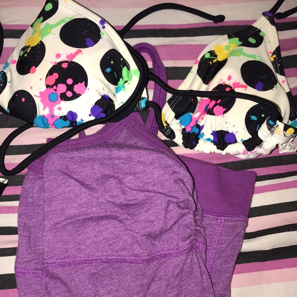 Bathing suit top and tank top